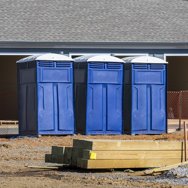 how do i determine the correct number of portable restrooms necessary for my event in Bancroft